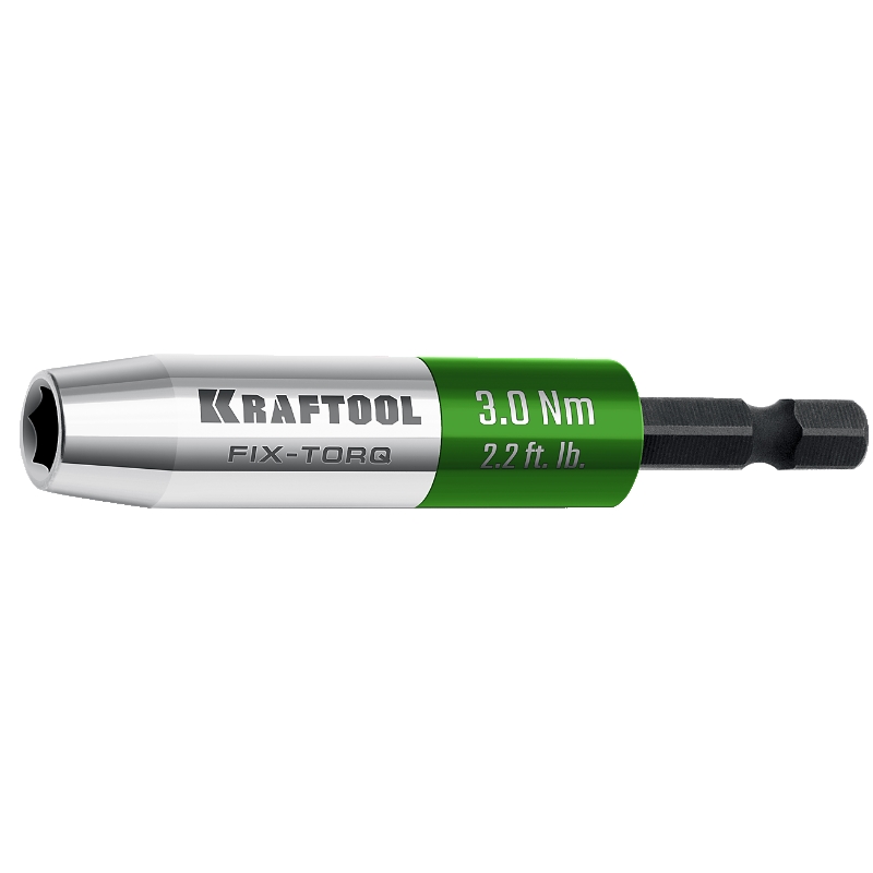 Динамометрический адаптер для бит Kraftool FIX-TORQ 64035-3.0, 3.0 Нм в Ярославле