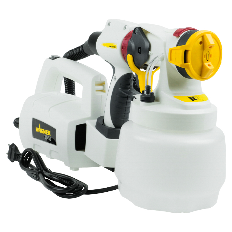 Строительный краскораспылитель Wagner W450, вес 2 кг, расход краски 0,23 л/мин