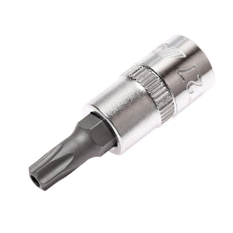 Бита-головка с отверстием JTC-23527, 1/4”, TORX, T27Hх37мм в Переславле