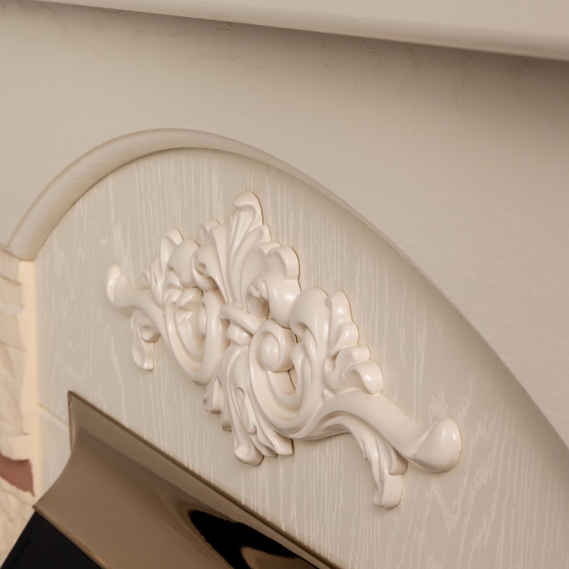 Каминокомплект RealFlame NEAPOLIS STD/EUG WT + FOBOS LUX BL 00010019810 в Вологде