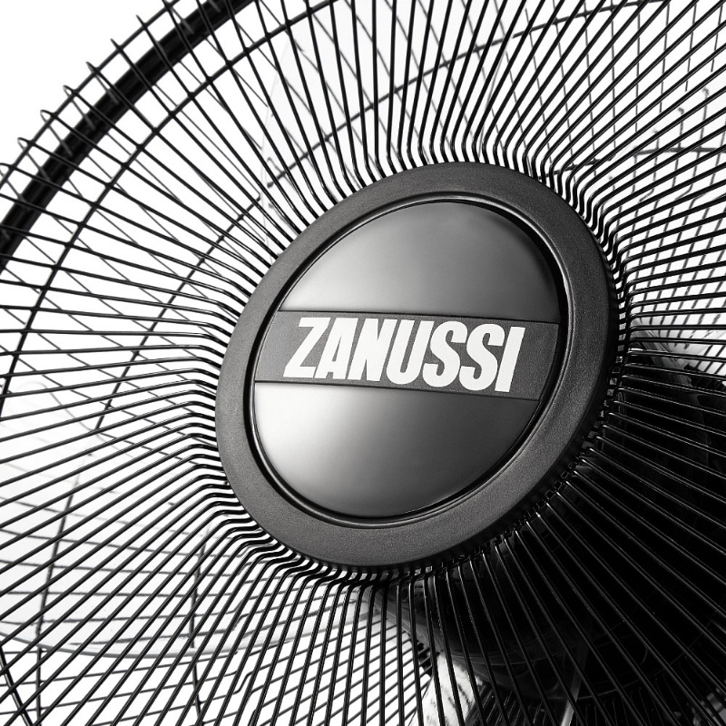 Бытовой напольный вентилятор Zanussi ZFF - 907 НС-1155711 (механическое управление, черный цвет, регулировка высоты, диаметр лопастей 40 см) в Твери
