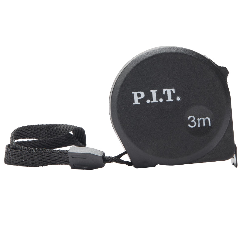 Рулетка с фиксатором P.I.T. CONTROL HTPM03-0316, 3мx16ммх0.03мм, 2 класс, мм/дюймы, ABS в Череповце