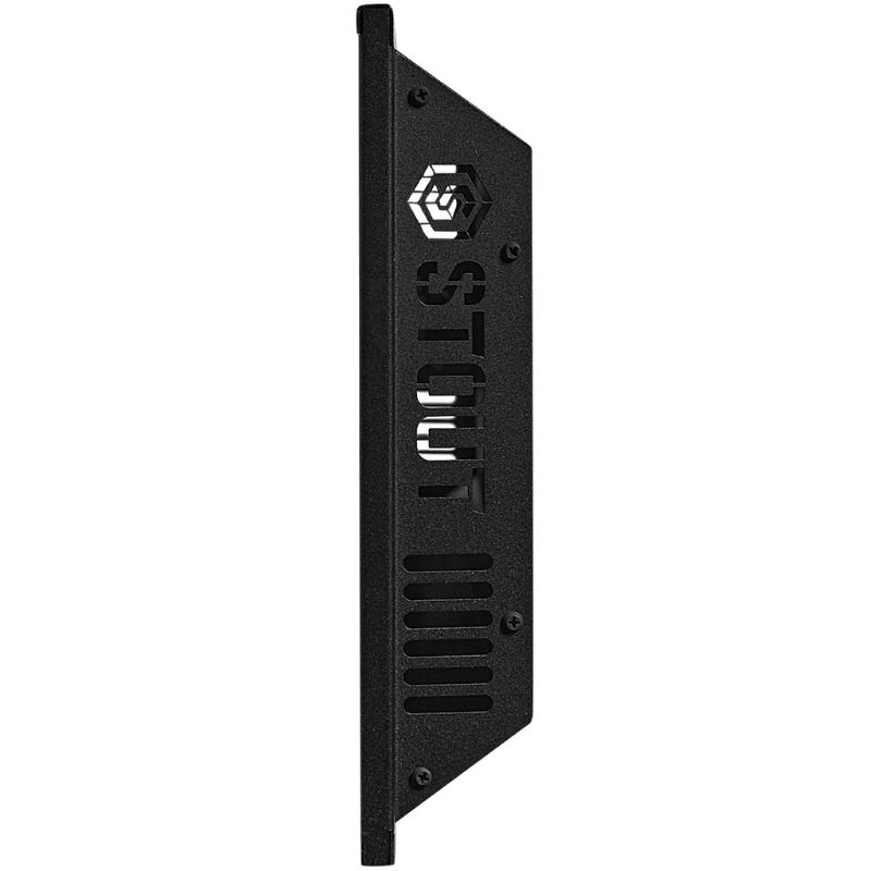 Отопительная панель Stout GREY STONE SCT SCT-00GB-012030, 120*30, серый гранит/черный корпус в Иваново