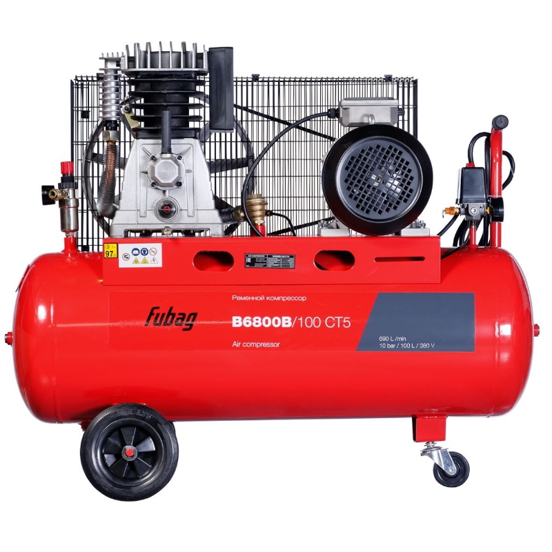 Компрессор ременной Fubag B6800B/100 СТ5 45681526 в Костроме