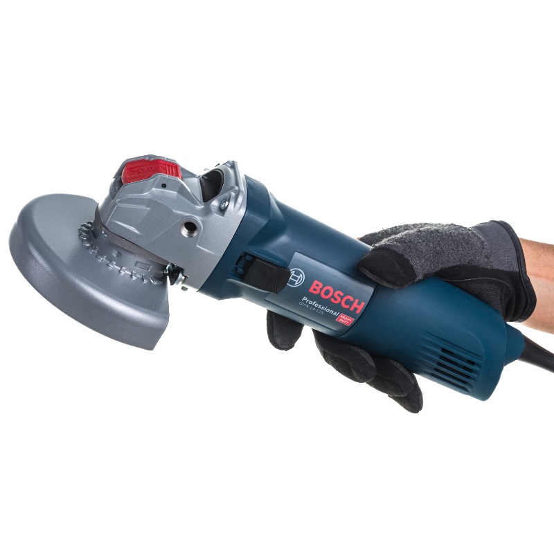Угловая шлифмашина (болгарка) Bosch GWX 14-125 X-LOCK 0.601.7B7.000, 125 мм, 1400 Вт, плавный пуск в Твери