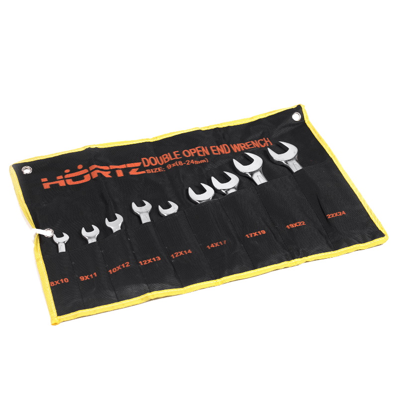 Набор ключей гаечных рожковых двусторонних Hortz 104309, 9 шт, 8-24 мм в Муроме