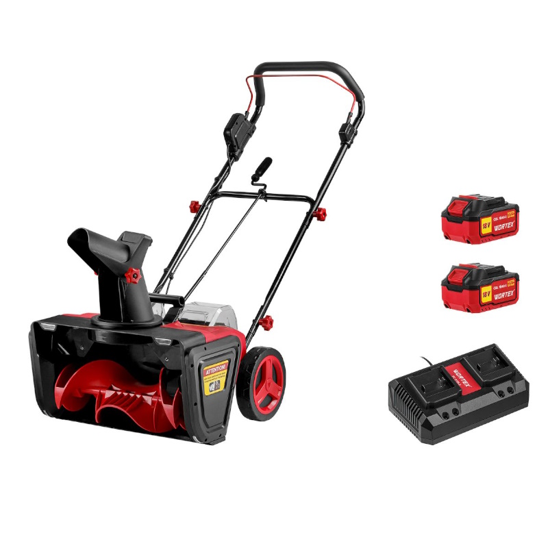 Аккумуляторный снегоуборщик Wortex CST 5036 ALL1 SET XLT 1334795 бесщеточный 36 В ширина 50 см 31222₽