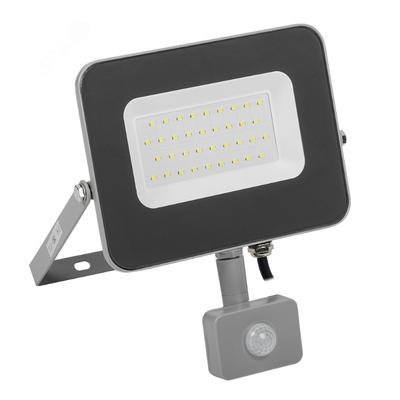 Прожектор IEK СДО 07-30Д LPDO702-30-K03 светодиодный серый с ДД IP54 2277₽