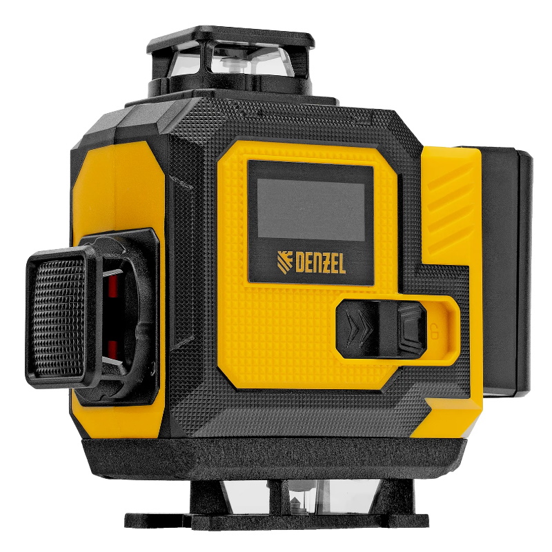 Лазерный уровень мультипризменный Denzel DLV 360-4T 350815, 30 м, зеленый луч, Li-Ion 2,4 Aч, штатив в Твери