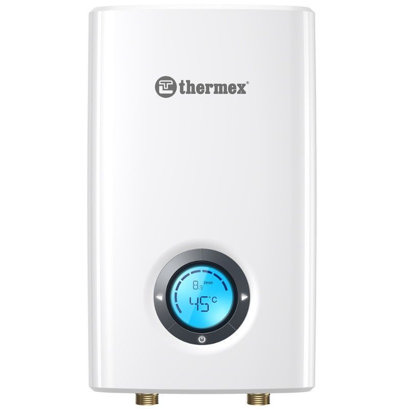 Проточный аккумуляционный водонагреватель электрический Thermex Topflow 8000 (мощность 8 кВт, производительность воды 3.3 л/мин, вес нетто 1 кг) в Кинешме