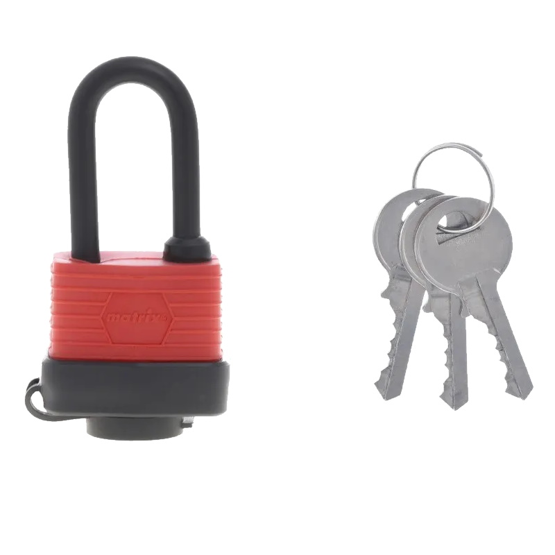 Замок навесной всепогодный Matrix 91822 40 мм удлиненная дужка 433₽