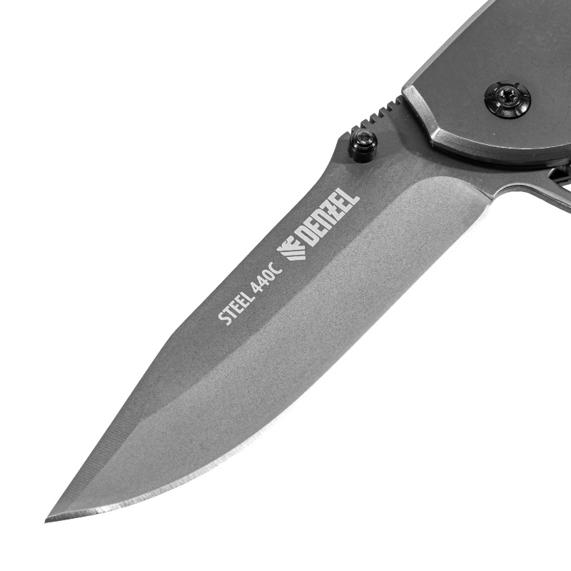 Нож складной, многоцелевой Denzel 79207, системы Liner-Lock, с накладкой G10, на классической рукоятке в Рыбинске