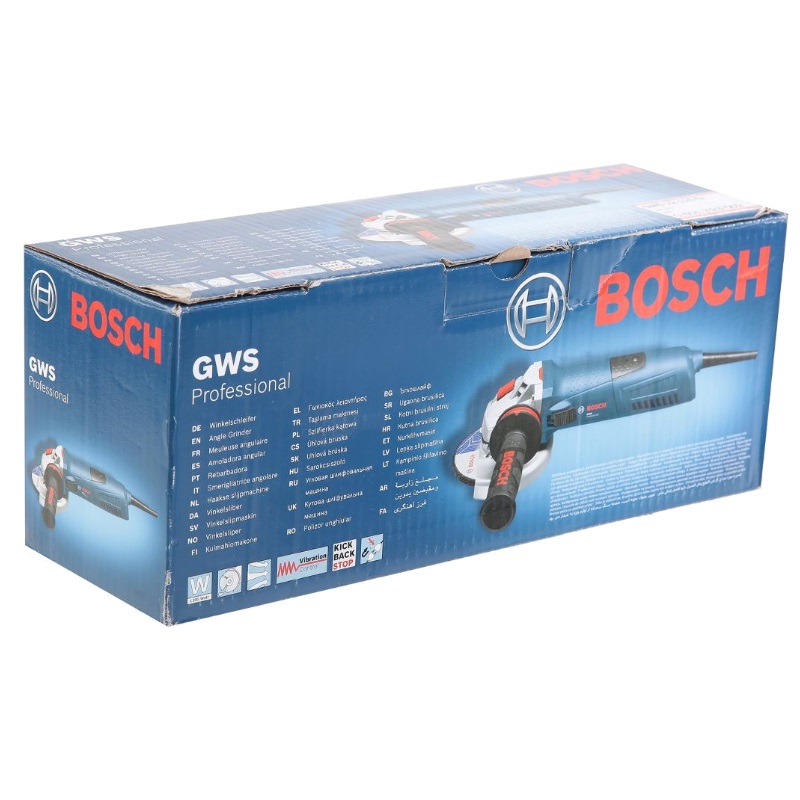 Угловая шлифмашина (болгарка) Bosch GWS 12-125 CI 0.601.793.002, 125 мм, 1200 Вт, плавный пуск в Переславле
