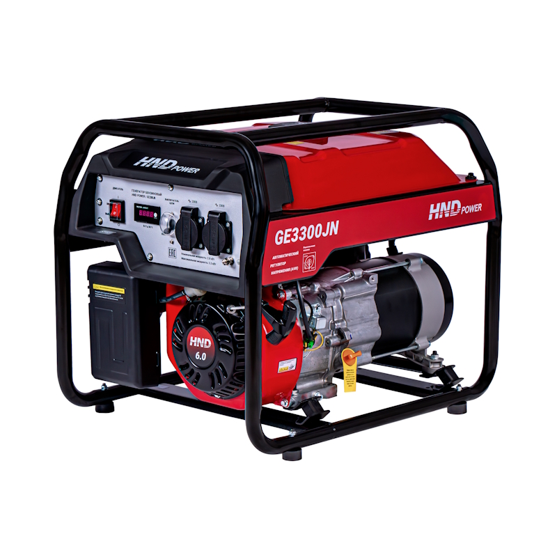 Генератор бензиновый Hnd GE 3300 JN (3.3 кВт, 211 см3)