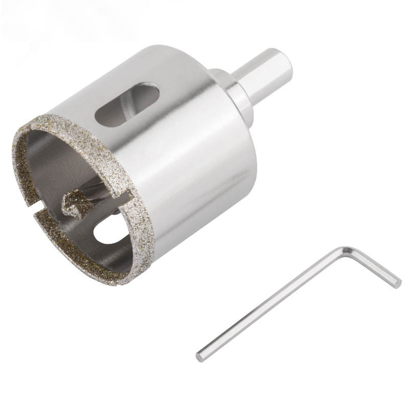 Коронка кольцевая Fit 16220, по керамограниту, камню и кафелю, алмазная, с центровочным сверлом, 45х70 мм в Иваново