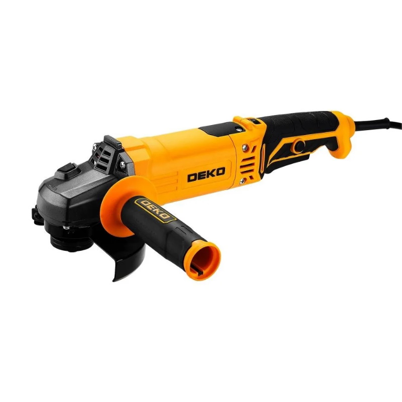 Угловая шлифмашина (болгарка) Deko AG1400DK 083-1027, 125 мм, 1400 Вт, регулировка оборотов в Рыбинске