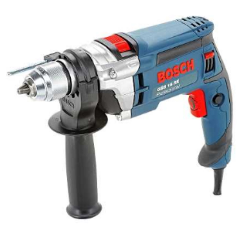 Ударная дрель Bosch GSB 16 RE 0.601.14E.500 (диаметр сверления металла 13 мм, сетевая) во Владимире