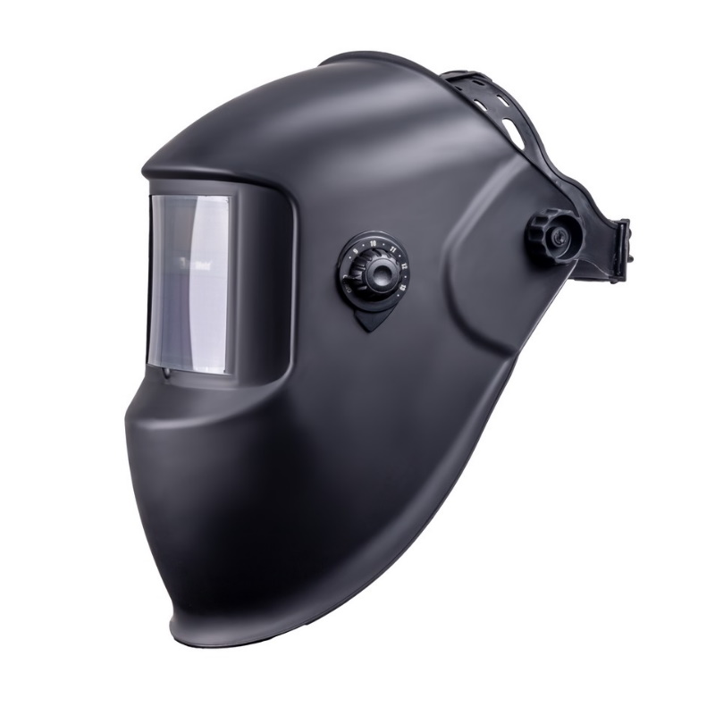 Маска сварщика FoxWeld КОРУНД 5895 черная ф-р АСФ 49-13 с внеш рег пр-во без коробки 1990₽