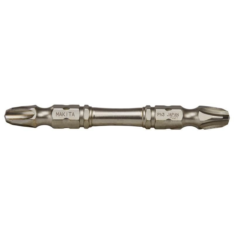 Насадка двусторонняя Makita Silver Torsion PH3, 65 мм, E-form (MZ), 3 шт. B-21870