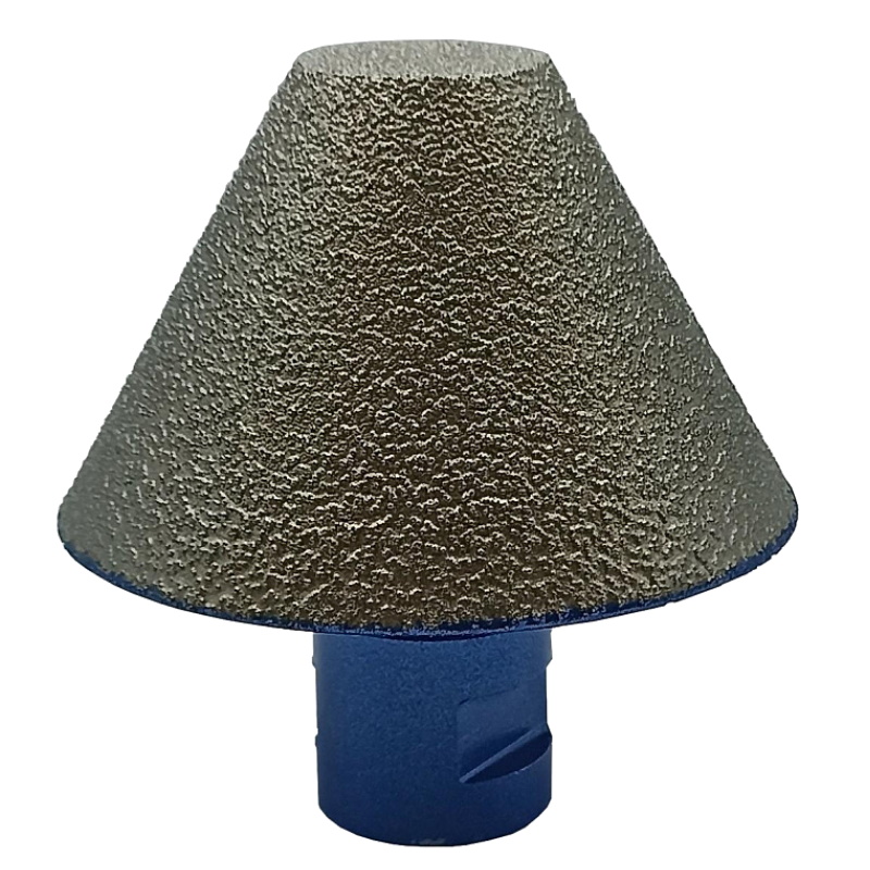 Фреза алмазная конусная Hilberg Super Hard HH382, по плитке, 27-82 мм, М14