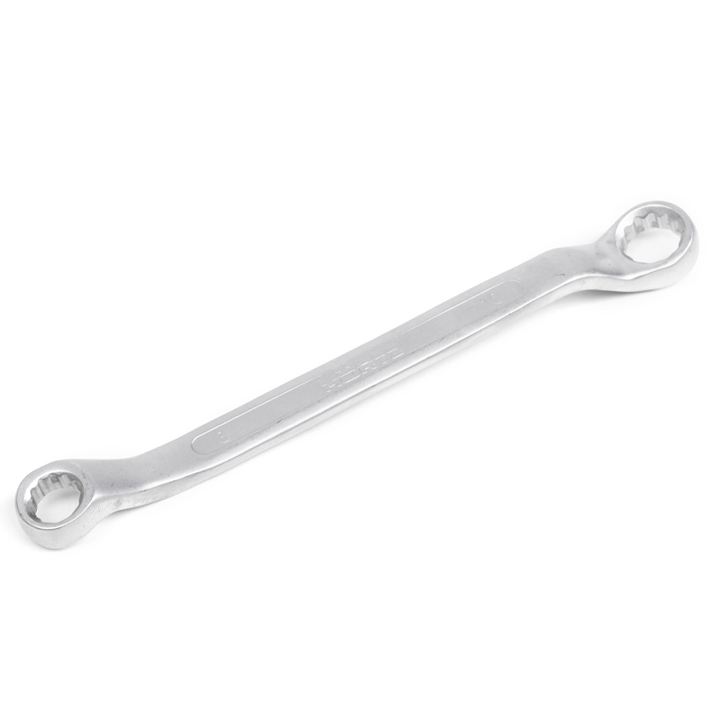 Ключ накидной двусторонний Hortz 102168 8х10 мм сатин финиш 93₽