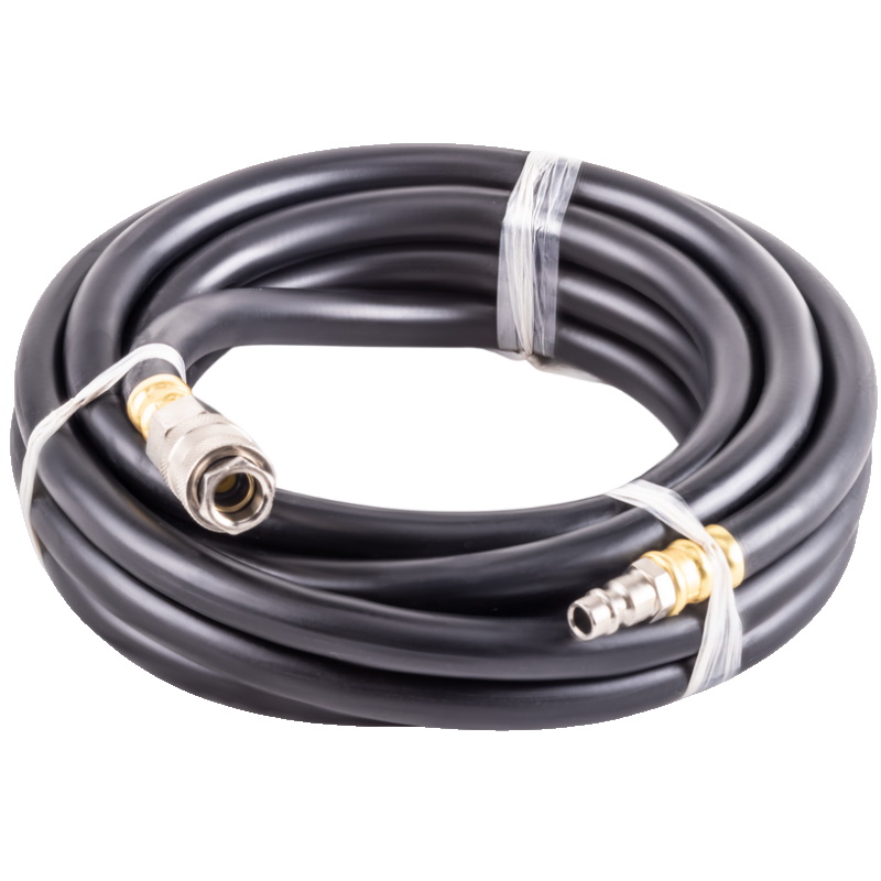 Резиновый маслостойкий воздушный шланг FoxWeld AERO 6509, с фитингами, Rapid, 20 бар, 15х9 мм, 5 м в Кинешме