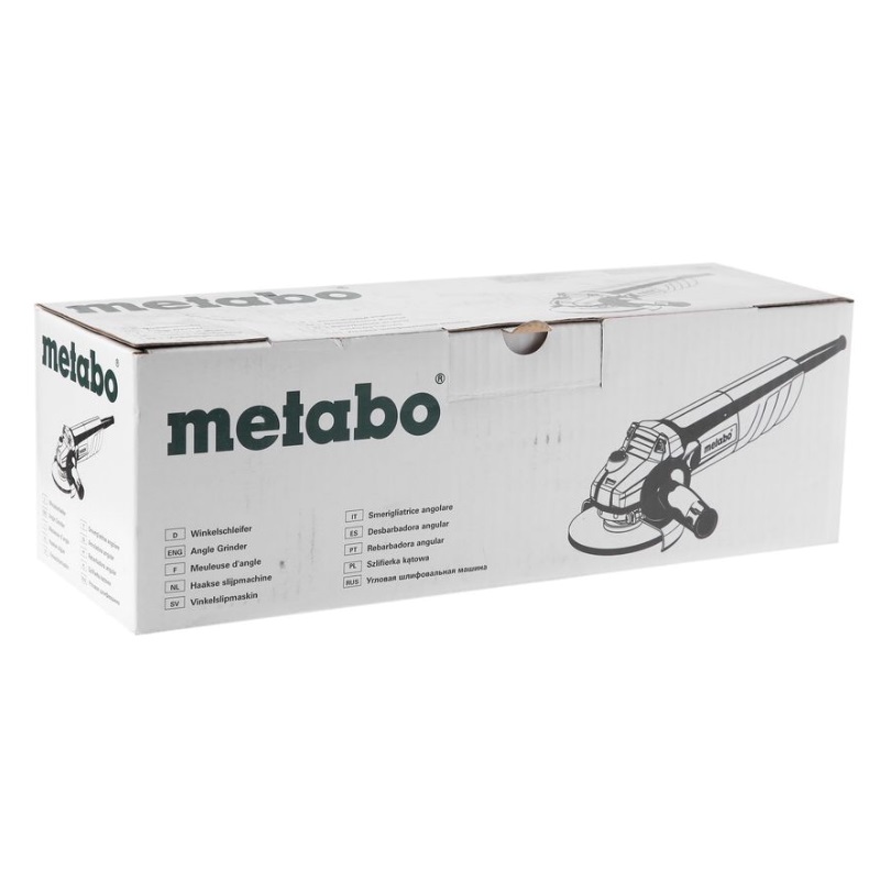 Угловая шлифмашина (болгарка) Metabo W 720-125 606726000, 125 мм, 720 Вт в Кинешме
