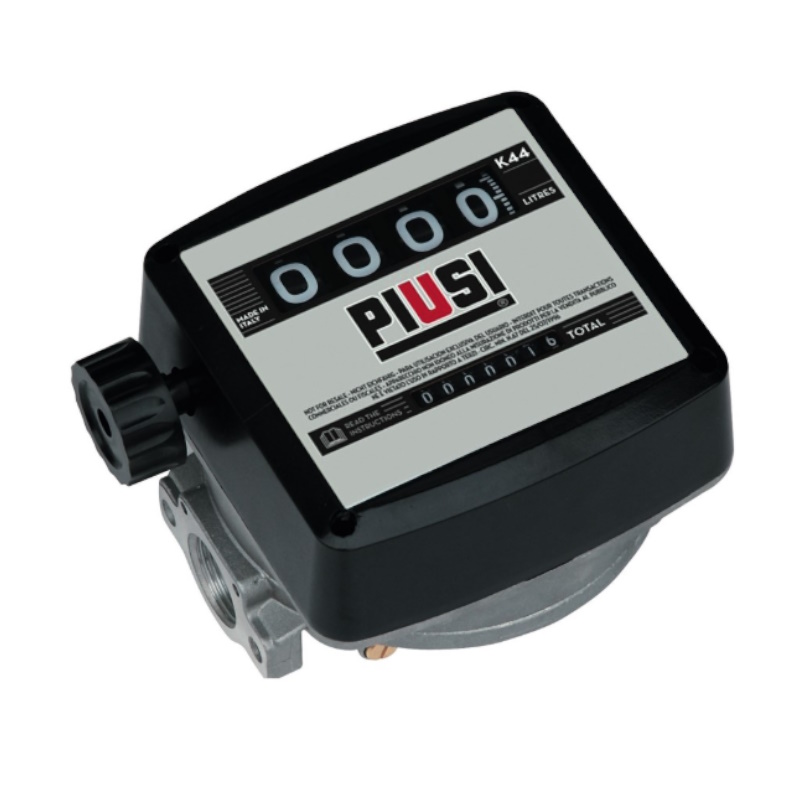 Механический счетчик Piusi K44 ver. D 000563000, 4-х разрядный, для дизельного топлива, 20-120 л/мин в Переславле