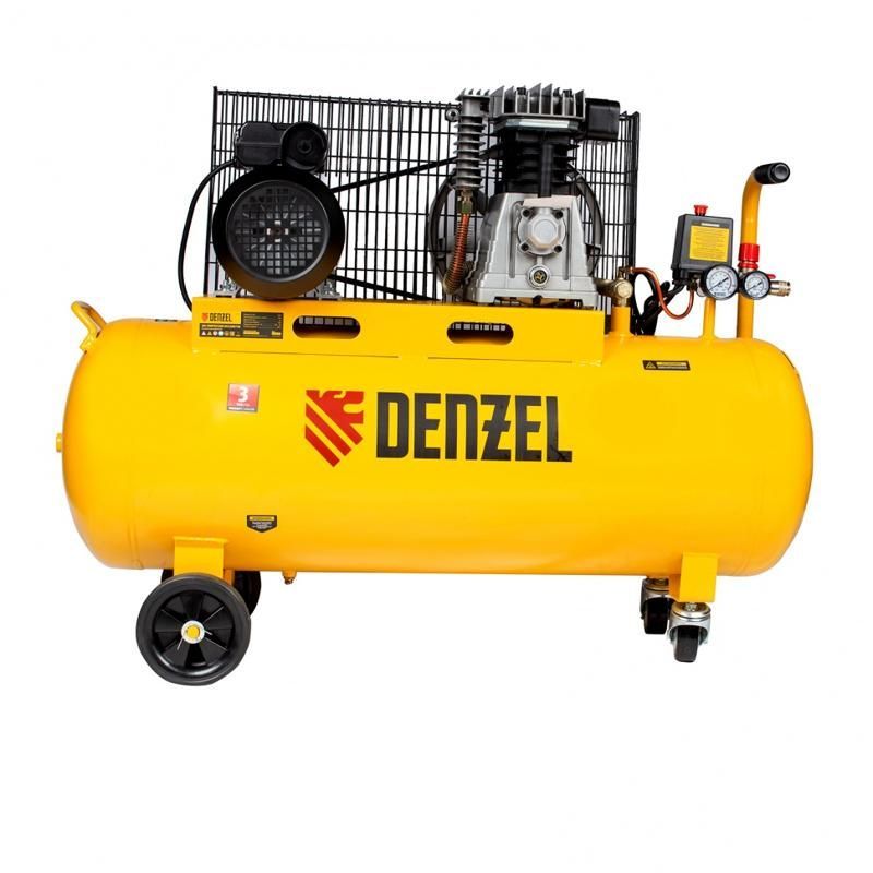 Компрессор воздушный Denzel BCI2300/100 58114, 2,3 кВт, 400 л/мин, 100 л, 58114 в Костроме
