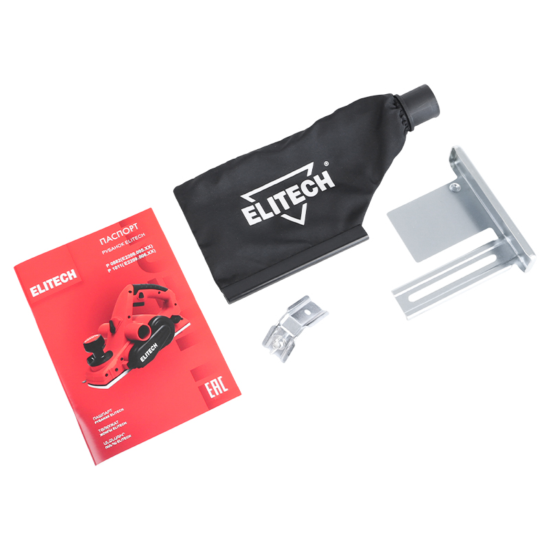 Рубанок Elitech P 0882, 750Вт., ширина-82мм,глуб-3мм