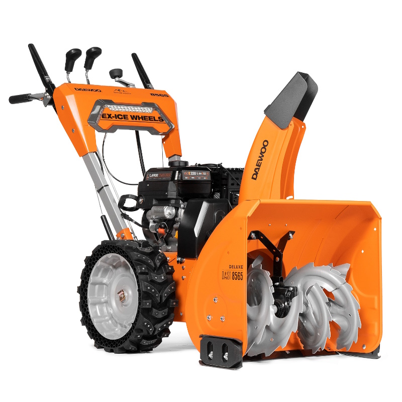 Снегоуборщик бензиновый самоходный для мокрого снега Daewoo Dast 8565 (вес 92 кг, высота 52 см, ручной) в Кинешме