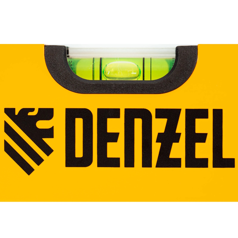 Уровень алюминиевый Denzel 33684, 1200 мм, фрезерованный, 3 глазка