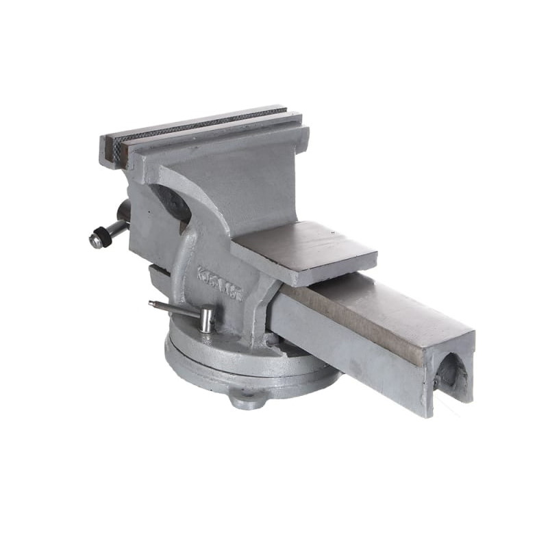 Тиски стальные Кобальт 248-993 (поворотное основание, слесарный тип, стальные, вес 16.5 кг)