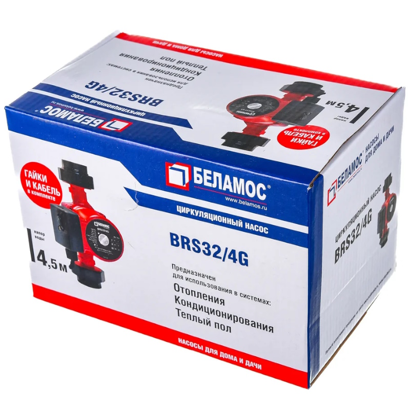 Насос циркуляционный Belamos BRS32/4G  в Твери