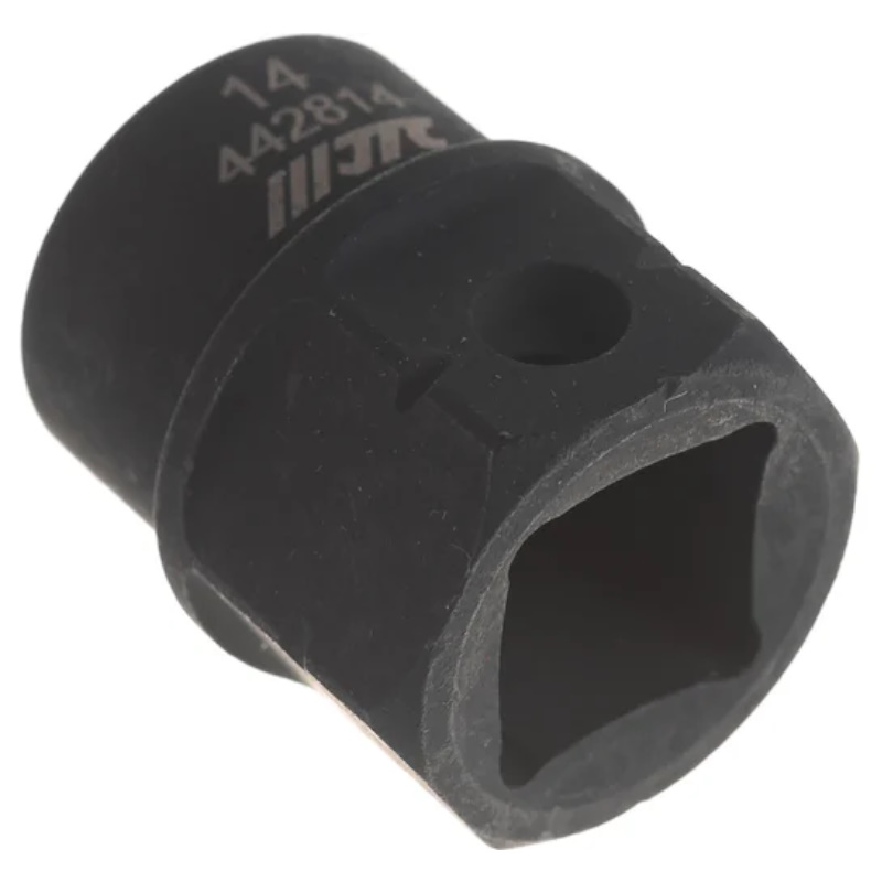 Головка торцевая ударная мини JTC JTC-442814, 6-гранная 1/2"х14мм, длина 28мм в Костроме