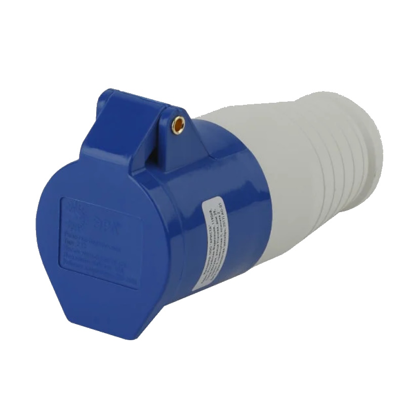 Розетка переносная Эра R-16-2P-PE-IP44 Б0032861, 213 2Р+РЕ, 16А, 220В, IP44  в Рыбинске