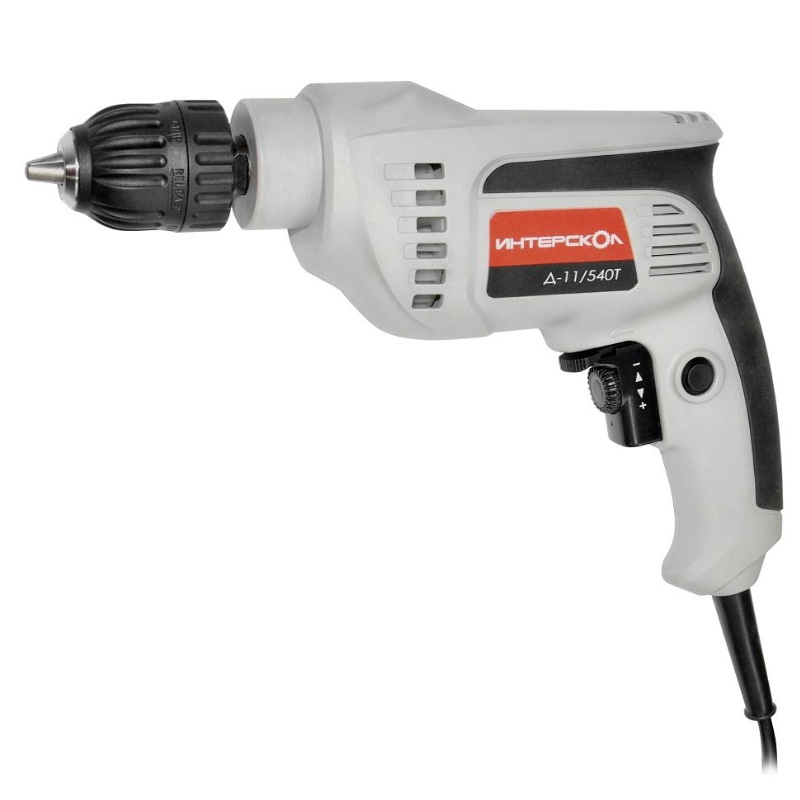 Дрель Интерскол Д-11/540Т, 540 Вт