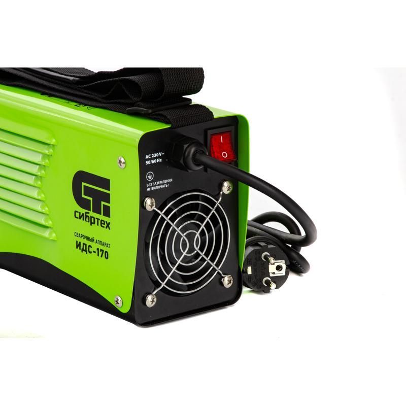 Инверторный аппарат дуговой сварки Сибртех ИДС-170 94375