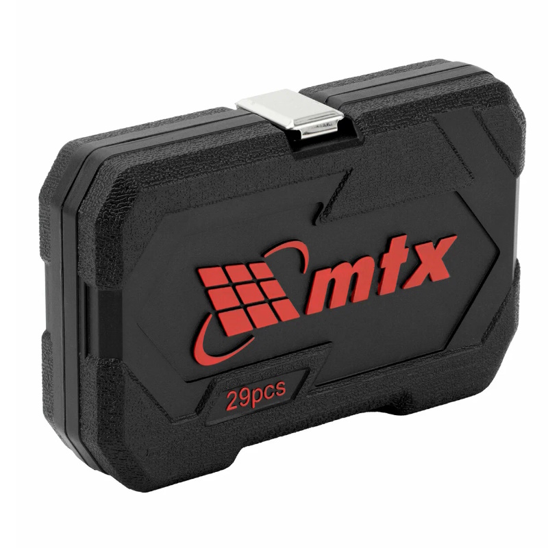 Набор инструментов MTX 135239, 1/4", CrV, пластиковый кейс, 29 предметов в Угличе