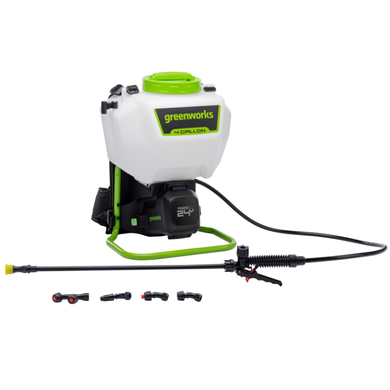 Опрыскиватель аккумуляторный Greenworks G24BPSII 24В VT 5300307UA c 1хАКБ 2Ач и ЗУ