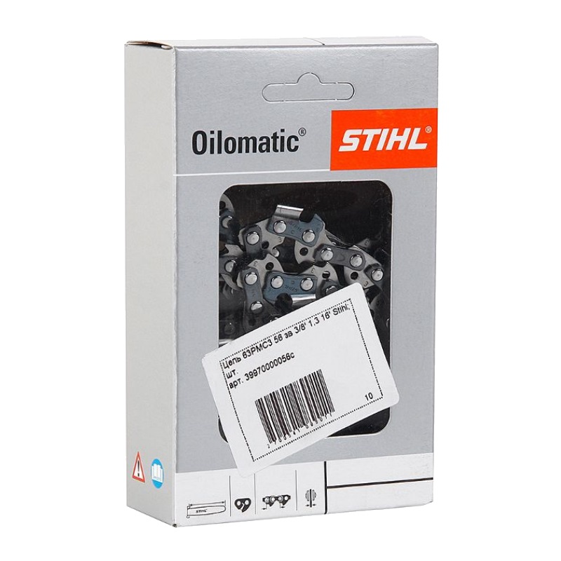 Цепь STIHL 63PMC3 39970000056c (56 зв., 3/8", 1.3 мм, 16") в Переславле