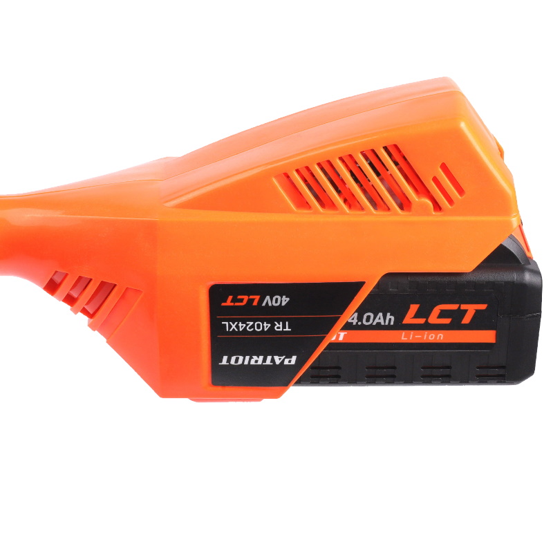 Триммер аккумуляторный Patriot TR4024XL 250204024, 40 B платформа LCT, ширина кош. 30см, леска, один АКБ (4,0А*ч) и ЗУ в Туле