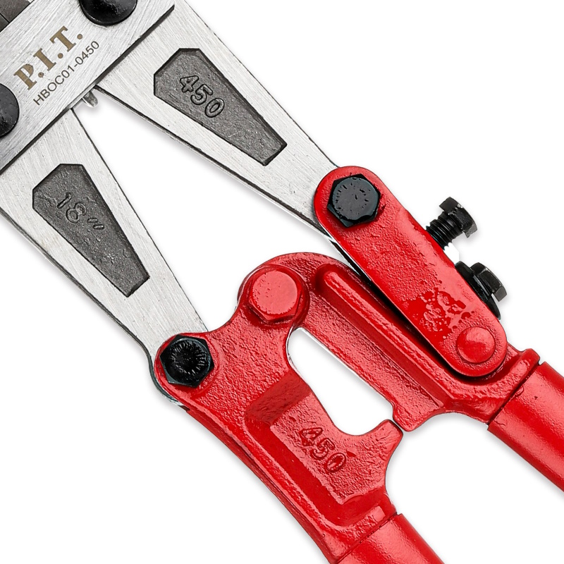 Болторез P.I.T. HBOC01-0450, длина 460мм, диаметр прутка 6мм, мягкие рукоятки, 1.44 кг в Туле