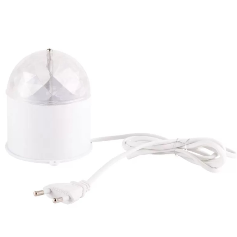 Лампа светодиодная Neon-Night "Диско" 601-252 305405, 6 Вт, шар, 3LED, IP20, в компактном корпусе в Угличе