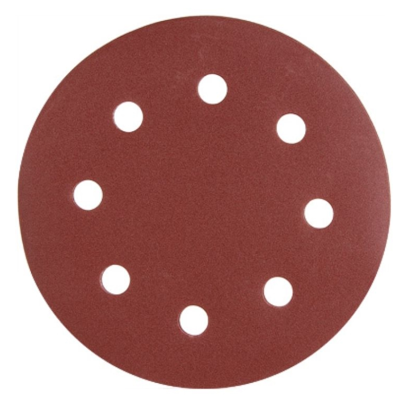 Шлифлист Wortex WSD318180W504 180мм круг Р180 дстен и потолков самосцепляющийся 8 отв 5 шт 417₽