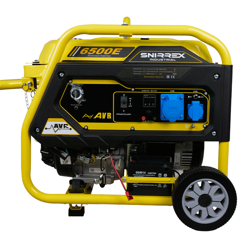 Бензиновый генератор Snirrex 6500E(X17)
