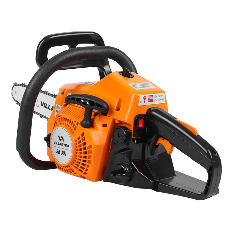 Бензопила Villartec SB301, шина 35 см (14"), цепь 3/8, 1.3 мм, 52 звенья в Коврове