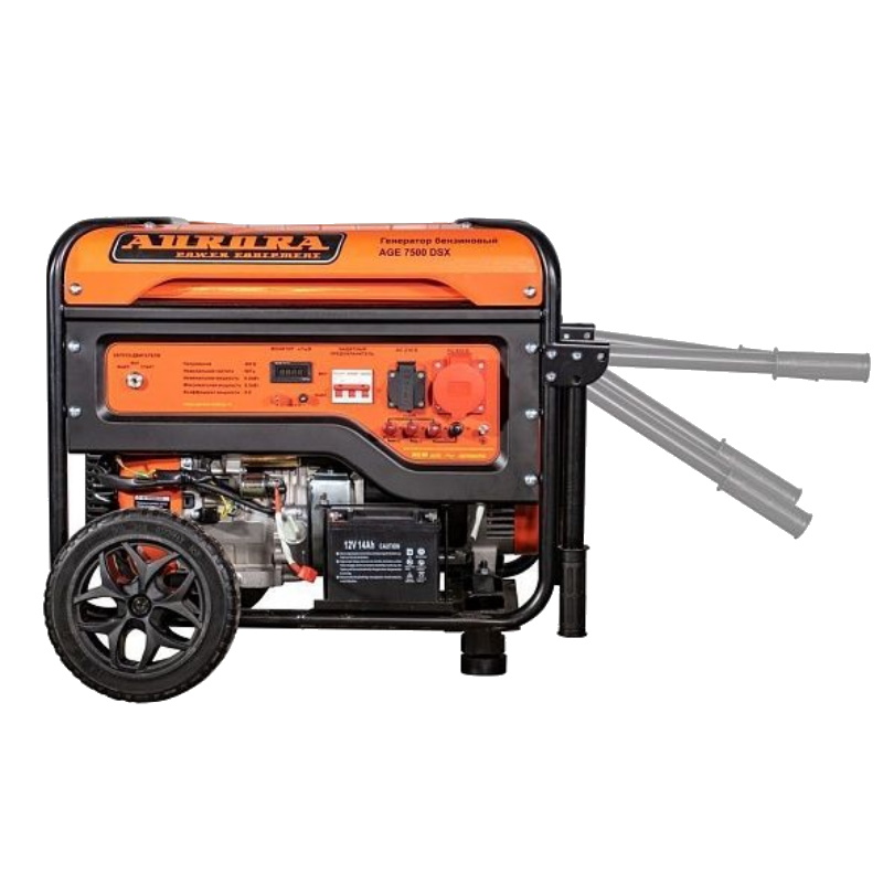 Бензиновый генератор Aurora AGE 7500 DSX, 6776 в Ярославле