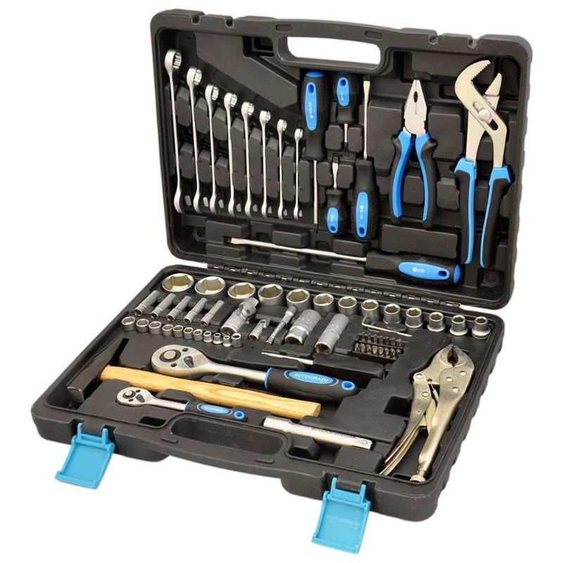 Набор инструментов Autovirazh AV-212072, 1/2" 1/4"DR, CrV, 72 предмета в Твери
