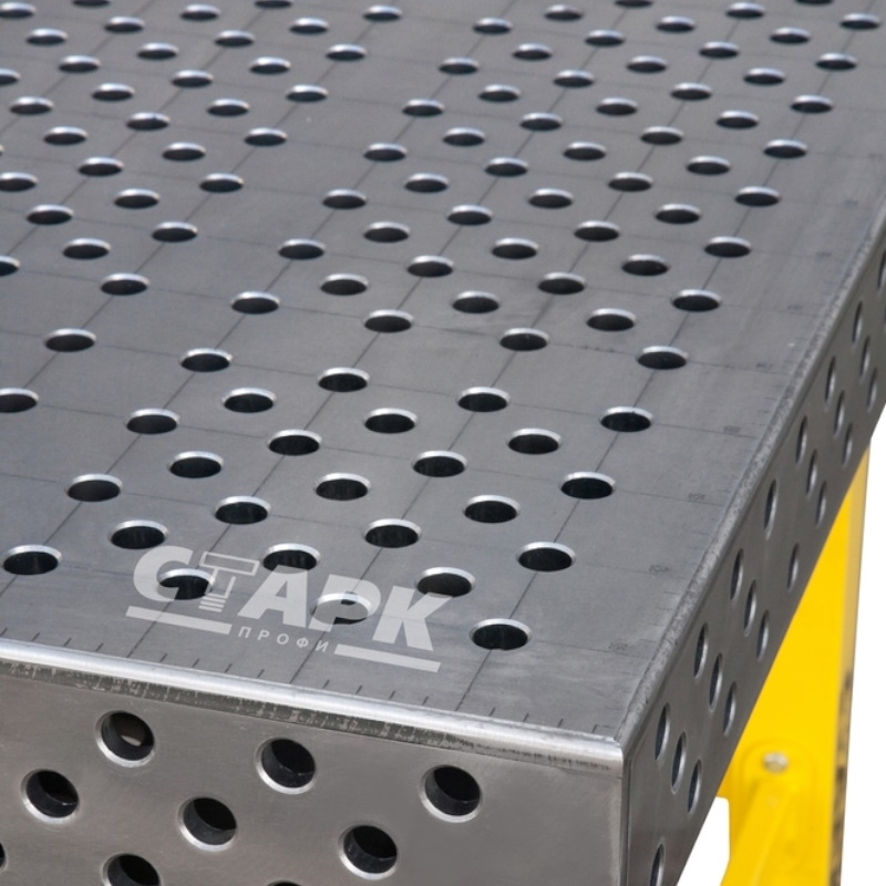 Стол сварочный Старк-профи PRO 4687203341749, 2500х1250х100, 10мм